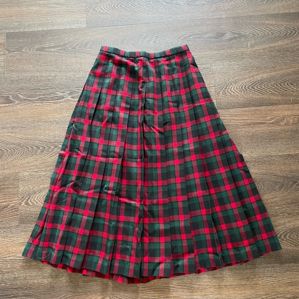 Women’s Pendleton Wool Skirt